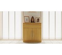 Ready Assembled 2 U Carlton 1 Drawer 2 Door Sideboard (Ready Assembled) in Natural | Size: Medium Ready Assembled 2 U Natural Medium