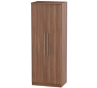 Ready Assembled 2 U Carlton 2 Door Wardrobe (Ready Assembled) in Walnut Ready Assembled 2 U Walnut