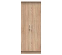 Ready Assembled 2 U Cornwall 2 Door Wardrobe (Ready Assembled) in Light Oak Ready Assembled 2 U Light Oak