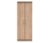 Cornwall Tall Plain Wardrobe In Bardolino Oak (Ready Assembled)