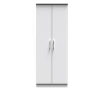 Ready Assembled 2 U Cornwall 2 Door Wardrobe (Ready Assembled) in White Ready Assembled 2 U White