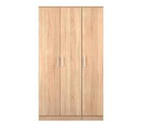 Ready Assembled 2 U Cornwall 3 Door Wardrobe (Ready Assembled) in Light Oak Ready Assembled 2 U Light Oak