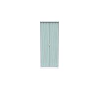 Ready Assembled 2 U Dallas 2 Door Wardrobe (Ready Assembled) in Duck Egg Blue Ready Assembled 2 U Duck Egg Blue