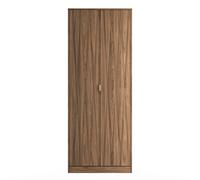 Ready Assembled 2 U Dallas 2 Door Wardrobe (Ready Assembled) in Walnut Ready Assembled 2 U Walnut