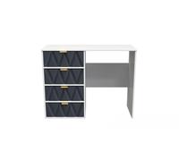 Ready Assembled 2 U Dallas 4 Drawer Vanity (Ready Assembled) in Dark Blue Ready Assembled 2 U Dark Blue