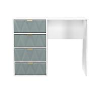Ready Assembled 2 U Dallas 4 Drawer Vanity (Ready Assembled) in Duck Egg Blue Ready Assembled 2 U Duck Egg Blue