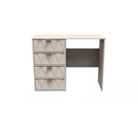 Ready Assembled 2 U Dallas 4 Drawer Vanity (Ready Assembled) in Taupe Ready Assembled 2 U Taupe