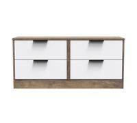 Ready Assembled 2 U Denver 4 Drawer Bed Box (Ready Assembled) in Dark Brown Ready Assembled 2 U Dark Brown