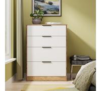 Ready Assembled 2 U Denver 4 Drawer Deep Chest (Ready Assembled) in Dark Brown Ready Assembled 2 U Dark Brown