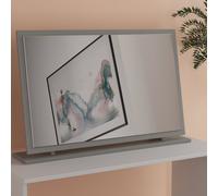 Ready Assembled 2 U Denver Large Mirror (Ready Assembled) in Grey Ready Assembled 2 U Grey