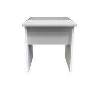 Ready Assembled 2 U Dover Stool (Ready Assembled) in White Ready Assembled 2 U White