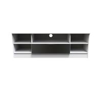 Ready Assembled 2 U Dover Wide 1 Drawer TV & Media Unit (Ready Assembled) in Black Ready Assembled 2 U Black