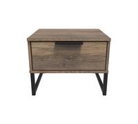 Fuji 1 Drawer Bedside In Vintage Oak (Ready Assembled)