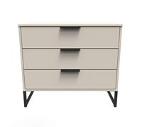 Fuji 3 Drawer Chest In Kashmir Matt (Ready Assembled)
