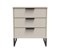 Fuji 3 Drawer Chest In Kashmir Matt (Ready Assembled)