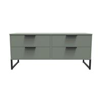 Ready Assembled 2 U Fuji 4 Drawer Bed Box (Ready Assembled) in Pale Green Ready Assembled 2 U Pale Green