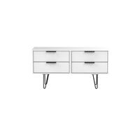 Ready Assembled 2 U Fuji 4 Drawer Bed Box (Ready Assembled) in White Ready Assembled 2 U White