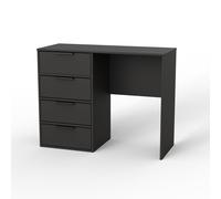 Ready Assembled 2 U Fuji 4 Drawer Vanity (Ready Assembled) in Dark Grey Ready Assembled 2 U Dark Grey
