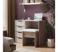 Welcome Furniture Welcome Furniutre Hirato 4 Drawer Vanity - Ready Assembled