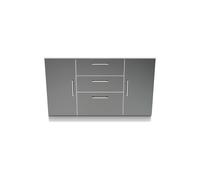 Ready Assembled 2 U Gloucester 2 Door 3 Drawer Sideboard (Ready Assembled) in Mid Grey Ready Assembled 2 U Mid Grey