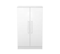 Ready Assembled 2 U Gloucester 2 Door Midi Wardrobe (Ready Assembled) in White Ready Assembled 2 U White