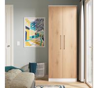 Ready Assembled 2 U Gloucester 2 Door Wardrobe (Ready Assembled) in White Ready Assembled 2 U White