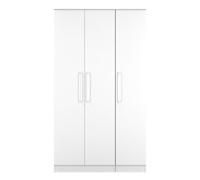 Ready Assembled 2 U Gloucester 3 Door Wardrobe (Ready Assembled) in White Ready Assembled 2 U White