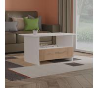 Ready Assembled 2 U Gloucester Bottom Drawer Coffee Table (Ready Assembled) in White Ready Assembled 2 U White