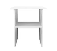 Ready Assembled 2 U Gloucester Lamp Table (Ready Assembled) in White Ready Assembled 2 U White