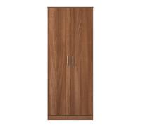 Ready Assembled 2 U Hampshire 2 Door Wardrobe (Ready Assembled) in Walnut Ready Assembled 2 U Walnut
