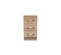 Ready Assembled 2 U Hampshire 3 Drawer Bedside Cab(Ready Assembled) in Light Oak Ready Assembled 2 U Light Oak