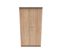 Ready Assembled 2 U Hampshire Wide Plain Wardrobe (Ready Assembled) in Light Oak Ready Assembled 2 U Light Oak