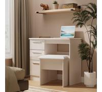 Ready Assembled 2 U Harrow Vanity (Ready Assembled) in Taupe | Size: Medium Ready Assembled 2 U Taupe Medium