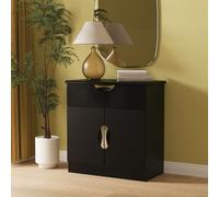 Ready Assembled 2 U Holborn 1 Drawer 2 Door Sideboard (Ready Assembled) in Black Ready Assembled 2 U Black