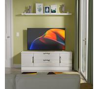 Ready Assembled 2 U Holborn 2 Door 2 Drawer Superwide TV Unit (Ready Assembled) in White | Size: Large Ready Assembled 2 U White Large