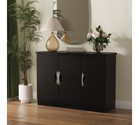 Ready Assembled 2 U Holborn 3 Door Sideboard (Ready Assembled) in Black Ready Assembled 2 U Black