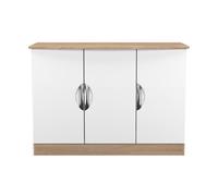 Ready Assembled 2 U Holborn 3 Door Sideboard (Ready Assembled) in White Ready Assembled 2 U White