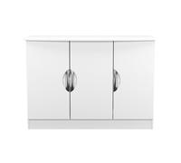 Ready Assembled 2 U Holborn 3 Door Sideboard (Ready Assembled) in White | Size: Large Ready Assembled 2 U White Large