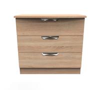 Ready Assembled 2 U Holborn 3 Drawer Chest (Ready Assembled) in Light Oak Ready Assembled 2 U Light Oak