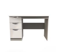 Ready Assembled 2 U Holborn 3 Drawer Desk (Ready Assembled) in Taupe Ready Assembled 2 U Taupe