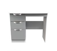 Ready Assembled 2 U Holborn 3 Drawer Vanity (Ready Assembled) in Dark Grey Ready Assembled 2 U Dark Grey
