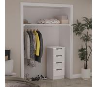 Ready Assembled 2 U Holborn 4 Drawer Tallboy (Ready Assembled) in White | Size: Small Ready Assembled 2 U White Small