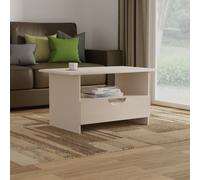 Ready Assembled 2 U Holborn Bottom Drawer Coffee Table (Ready Assembled) in Taupe | Size: Medium Ready Assembled 2 U Taupe Medium