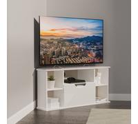 Ready Assembled 2 U Holborn Corner TV Unit (Ready Assembled) in White | Size: Medium Ready Assembled 2 U White Medium