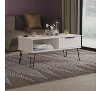 Ready Assembled 2 U Islay 1 Drawer Coffee Table (Ready Assembled) in Taupe | Size: Medium Ready Assembled 2 U Taupe Medium