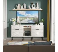 Ready Assembled 2 U Islay 6 Drawer Sideboard (Ready Assembled) in Taupe Ready Assembled 2 U Taupe