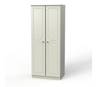 Ready Assembled 2 U Kendal 2 Door Wardrobe (Ready Assembled) in Taupe Ready Assembled 2 U Taupe