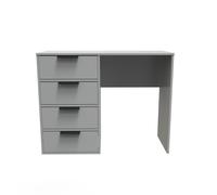 Welcome Furniture Ready Assembled Diego G 4 Drawer Vanity In Dusk Grey