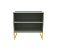 Ready Assembled 2 U Madrid Double Open Unit (Ready Assembled) in Pale Green Ready Assembled 2 U Pale Green