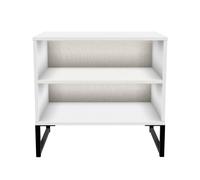 Ready Assembled 2 U Madrid Double Open Unit (Ready Assembled) in White Ready Assembled 2 U White